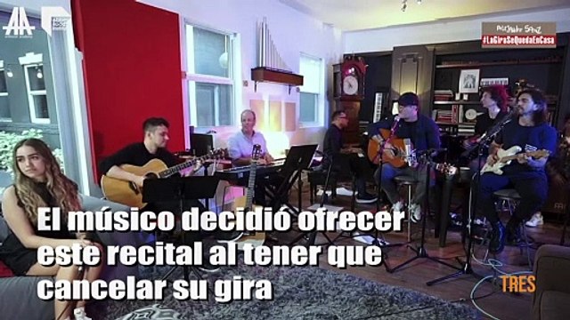 Artistas como Alejandro Sanz han decidido dar un concierto gratuito en Internet debido al coronavirus