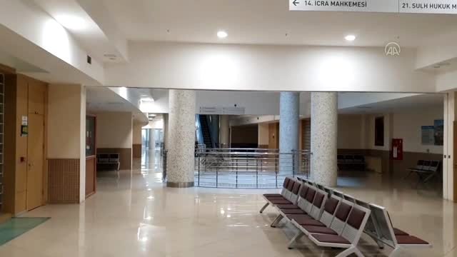 Anadolu Adalet Sarayı'nda yeni tip koronavirüs tedbirleri