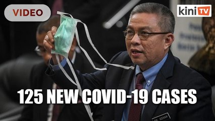 Covid-19: 125 new cases put tally at 553