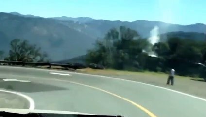 Des virages avec des changements de sens au Mexique