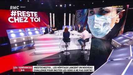 Les tendances GG : #Restecheztoi... Les hôpitaux lancent un nouveau challenge pour inciter les gens à ne pas sortir - 16/03