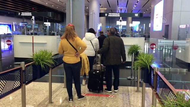 İGA'dan yeni tip koronavirüse karşı 'kırmızı bant' uygulaması - İSTANBUL