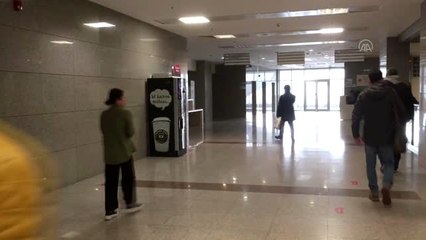 İstanbul Adalet Sarayı'nda yeni tip korona virüsü tedbirleri