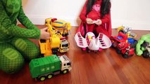 PJ Masks Pretend Play With Street Vehicles And Cute Puppy Toys For Kids