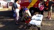 Motociclista fica ferida ao atropelar cachorro no Jardim Nova Cidade