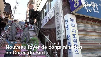 Coronavirus: apparition en Corée du Sud d'un nouveau foyer lié à une Eglise