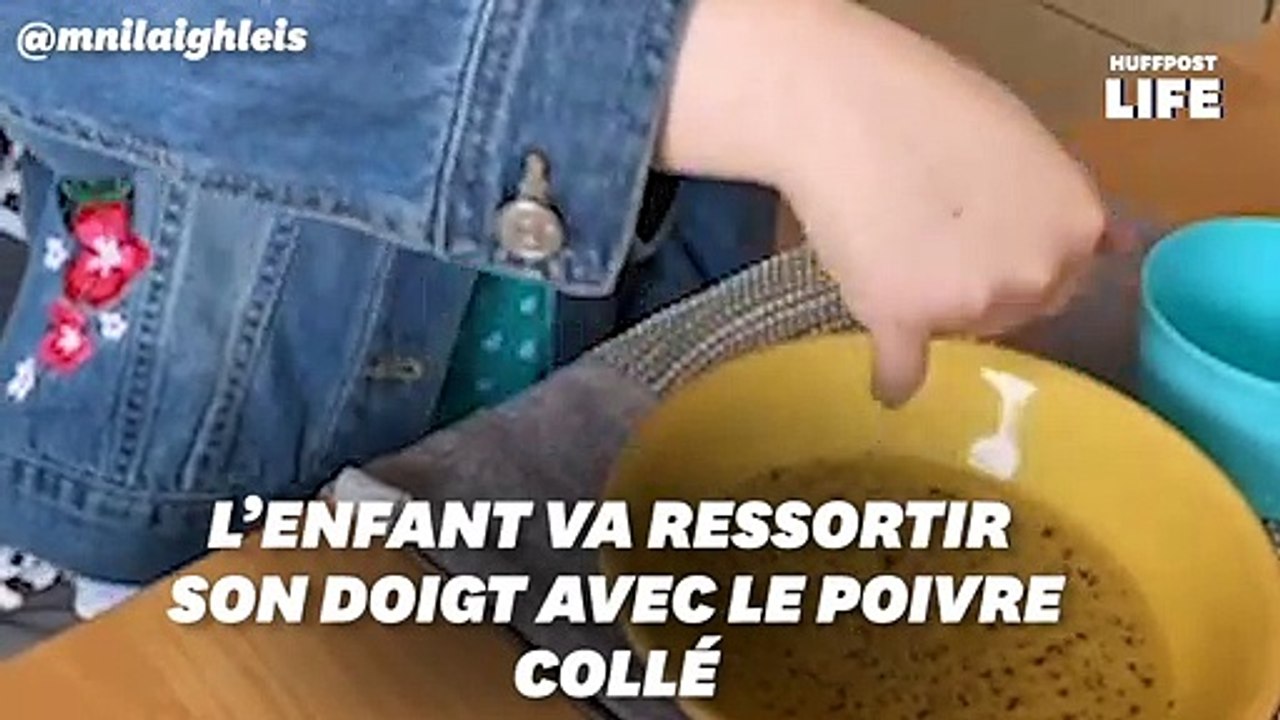 Les enfants vont adorer se laver les mains après cette expérience toute simple