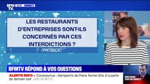 Coronavirus: les restaurants d'entreprises sont-ils concernés par les interdictions ?