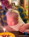 Funny Baby Blowing out Candles Fails