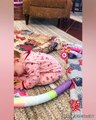 Funny Babies Are Super Tired