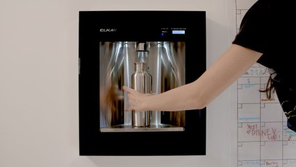 Elkay's ezH2O Liv Built-in Water Dispenser Replaces All Your Plastic Bottles