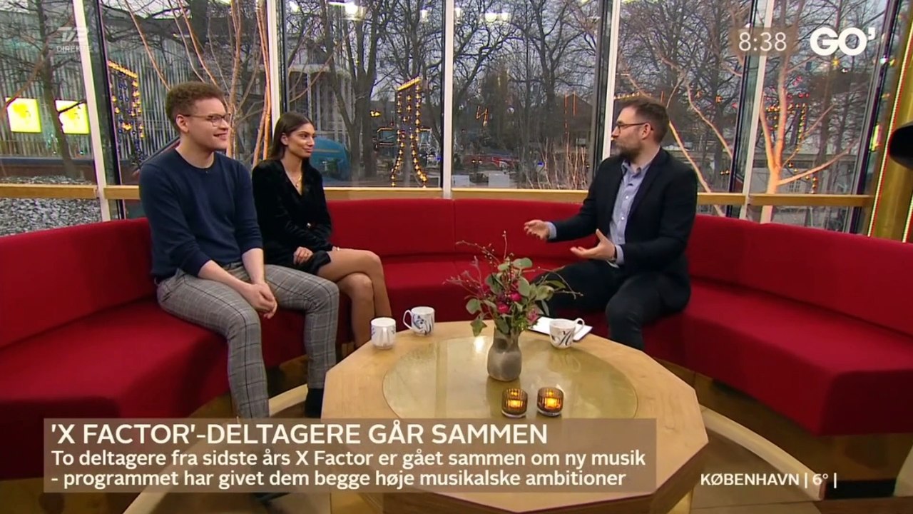 Tidligere 'X Factor'-deltagere jagter popdrømmen som duo | Interview med Benjamin og Tanne | Go morgen Danmark | TV2 Danmark