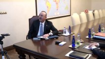 Dışişleri Bakanı Mevlüt Çavuşoğlu, Çin, İran, Irak ve İtalya Büyükelçi ve Başkonsoloslarıyla tele konferans yöntemiyle görüşme yaptı.