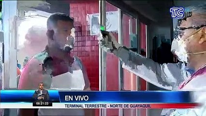EN VIVo: Así luce el terminal terrestre de Guayaquil ante la restricción de circulación