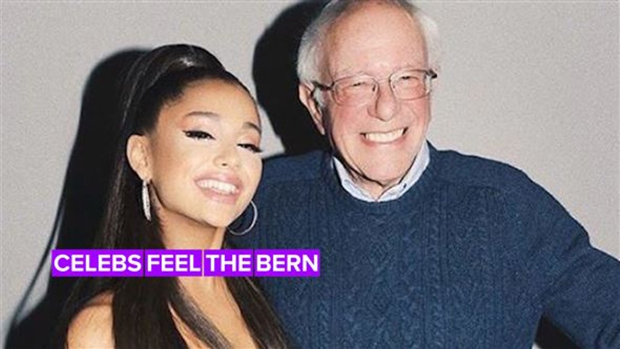 Alle sterren steunen Sanders!