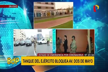 Estado de emergencia: militares salen a las calles de la ciudad y bloquean avenidas