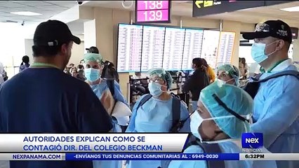 Autoridades explican como se contagio el Dir. del Colegio Beckman - Nex Noticias