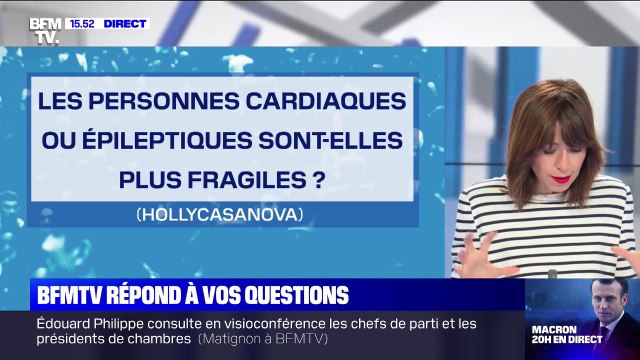 Les personnes cardiaques ou épileptiques sont-elles plus fragiles face au coronavirus ? BFMTV répond à vos questions