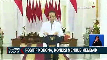 Jokowi: Kabar Menhub Budi Karya Semakin Membaik