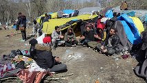 Yunanistan sınırında bekleyen sığınmacılar liderler zirvesini bekliyor - EDİRNE