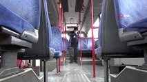 Özel halk otobüslerinde korona virüsü seferberliği