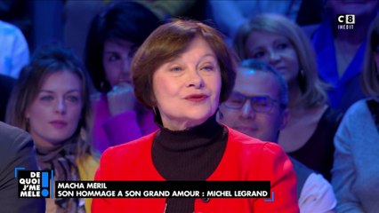 Macha Méril évoque son amour éternel pour Michel Legrand