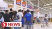 Shoppers bear long queues ahead of PM’s announcement over Covid-19