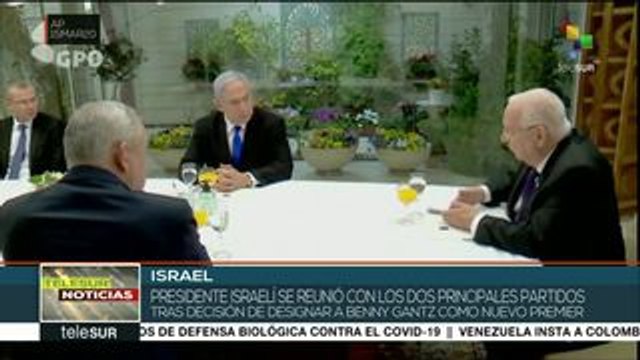 Pdte. israelí sustituirá a Benjamin Netanyahu por Benny Gantz