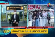 Estado de emergencia por coronavirus: impiden ingreso a aeropuerto Jorge Chávez