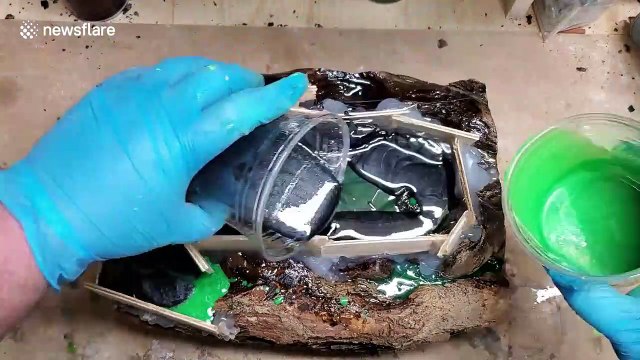 Canadian craftsman creates beautiful 'Dragon Egg' from piece of wood