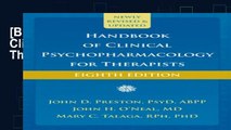 [B.O.O.K] Handbook of Clinical Psychopharmacology for Therapists Full Access