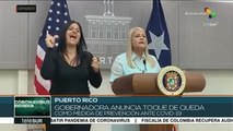Gobernadora puertorriqueña decreta toque de queda ante Covid-19