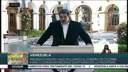 Pdte. venezolano busca a OMS para que Colombia ayude con el Covid-19