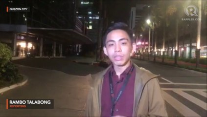 Cubao, Quezon City during final hour before Luzon lockdown