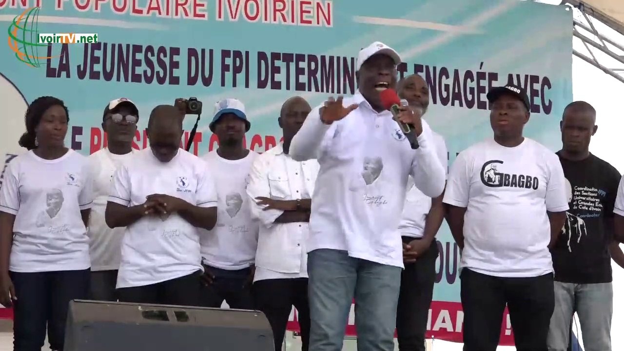 Meeting de la JFPI/ Dahi Nestor: “l’heure est venue d’arracher le pouvoir au’’ parti au pouvoir.Gon "ne fait pas le poids devant Gbagbo"