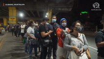 Commuters struggle to return home as Luzon lockdown begins