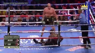 Boksta ağır sıklet unvan maçının galibi Tyson Fury
