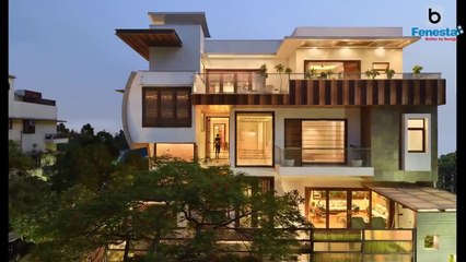 5,400 sq ft Ashraya Residence in New Delhi by Spaces Architects @KA
