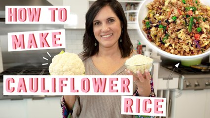 How to Make Cauliflower Rice