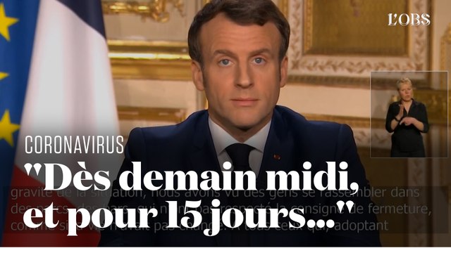 Emmanuel Macron détaille ses mesures face à « la guerre sanitaire » contre le coronavirus