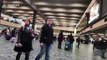 Euston Station empty as travel effected by coronavirus outbreak in London