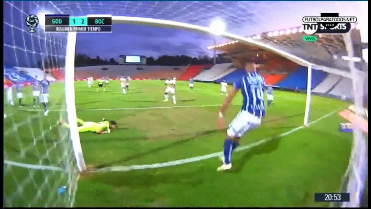 La Copa Superliga Argentina: Godoy Club 1 - 4 Boca Juniors  Hablan los jugadores que hicimos goles en esta fecha