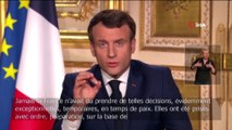 - Fransa'da 15 gün sokağa çıkma yasağı ilan edildi- Fransa Cumhurbaşkanı Macron:- 'Sağlık savaşındayız'