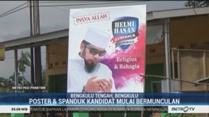 Poster dan Spanduk Kandidat Bakal Calon Gubernur Bengkulu Mulai Bermunculan