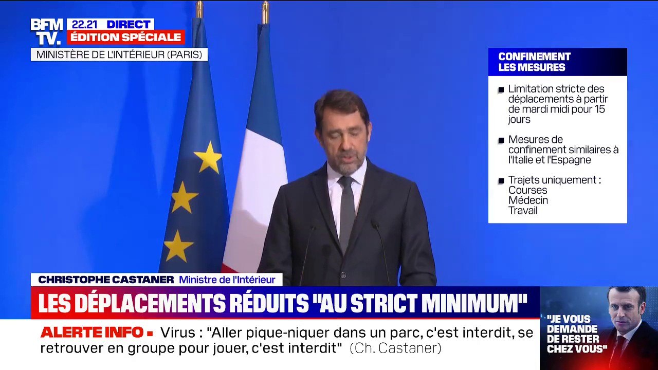 Christophe Castaner: "Un consensus existe sur la nécessité de reporter le second tour des élections municipales"