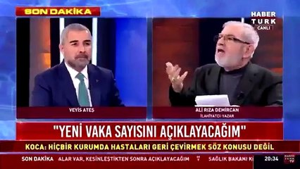 İlahiyatçı Ali Rıza Demircan, Koronavirüsün nedenini evlilik dışı ilişki ve eşcinselliğe bağladı