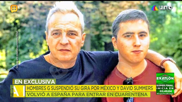 ¡Hombres G suspende gira en México por el coronavirus! Platicamos con David Summers. | Ventaneando