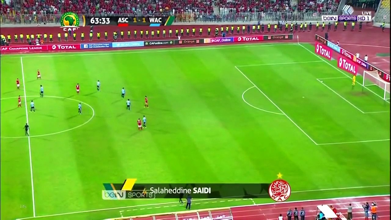 الشوط الثاني مباراة الاهلي المصري و الوداد الري...