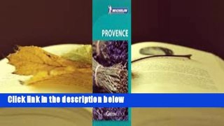 About For Books  Michelin Green Guide Provence  Review