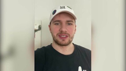 Luka Doncic and Dwight Powell's message for fans